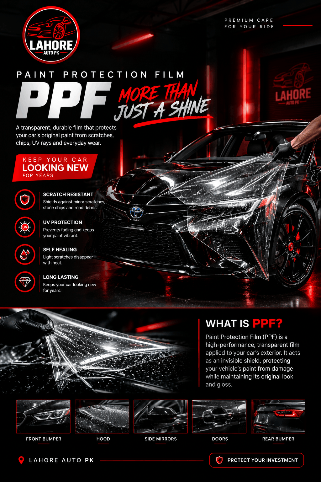 What Is Car PPF and Why Does Your Car Need It?